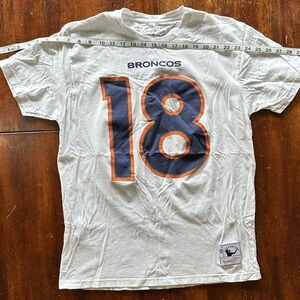 White Broncos Graphic T-Shirt